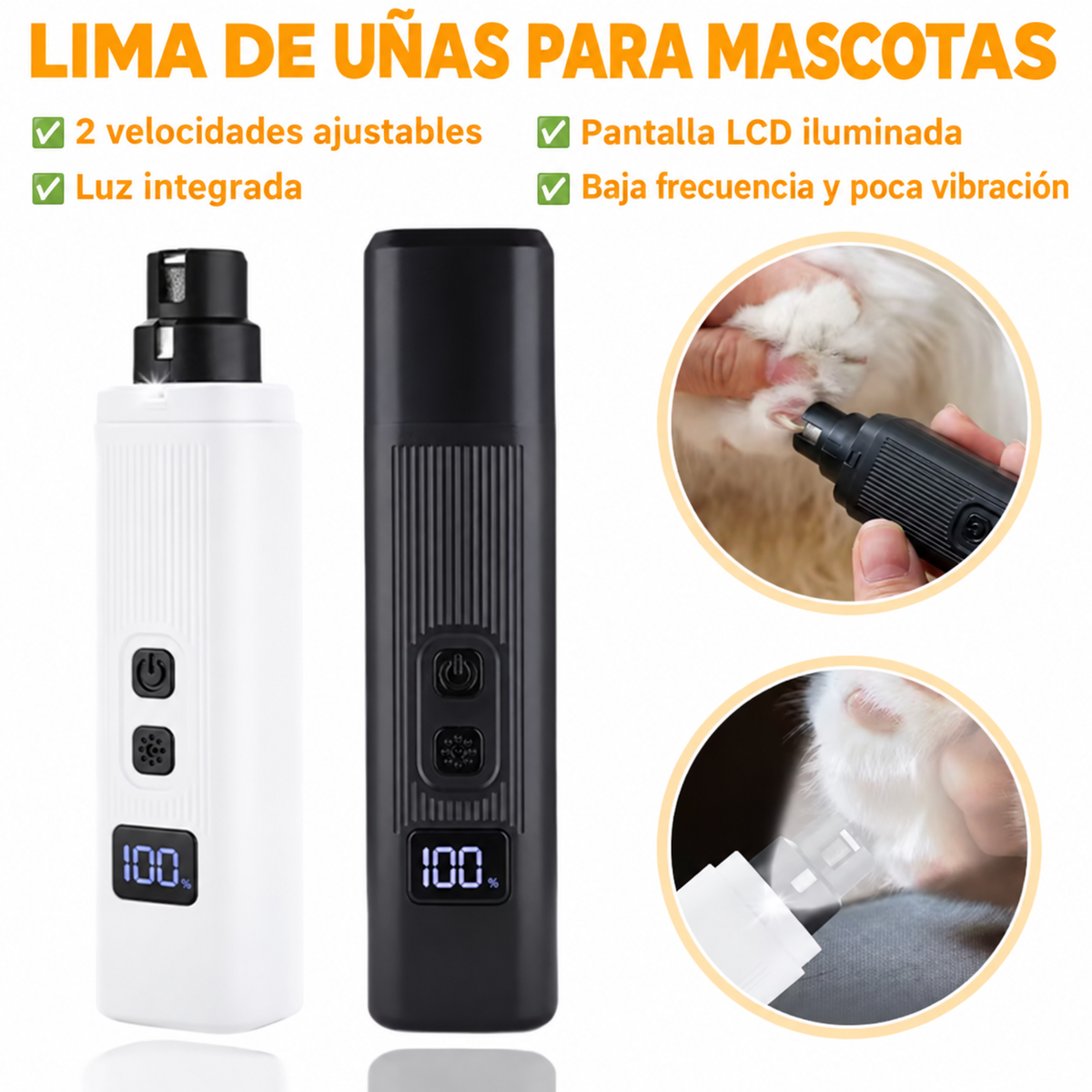 Lima de Uñas Eléctrica - KaloPet